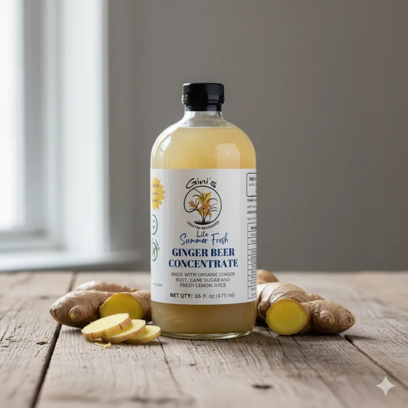 Ginger Beer Syrup – Summer Fresh, 16 fl. oz.