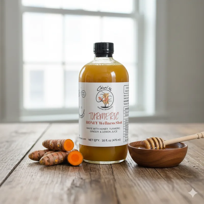 Turmeric Honey Wellness Shot, 16 fl. oz.