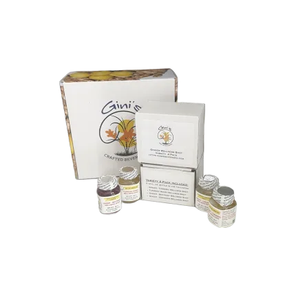Ginger Wellness Variety 4 Pack